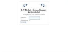 Tablet Screenshot of gwz-erfurt.de